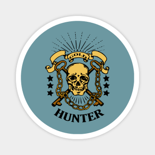 Golden hunter Magnet